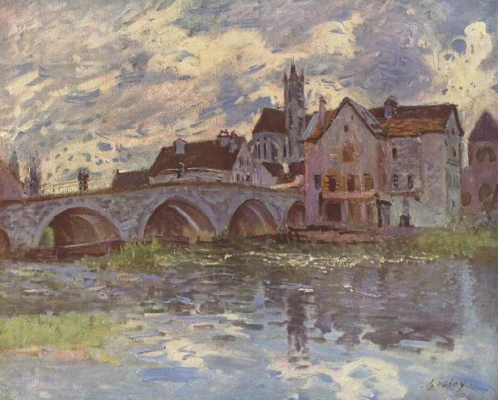 Alfred Sisley Brucke von Sweden oil painting art